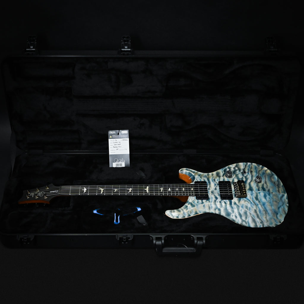 PRS Custom 24 w/ Artist Grade Quilt Maple Top- Faded Indigo 2026 (0427629)