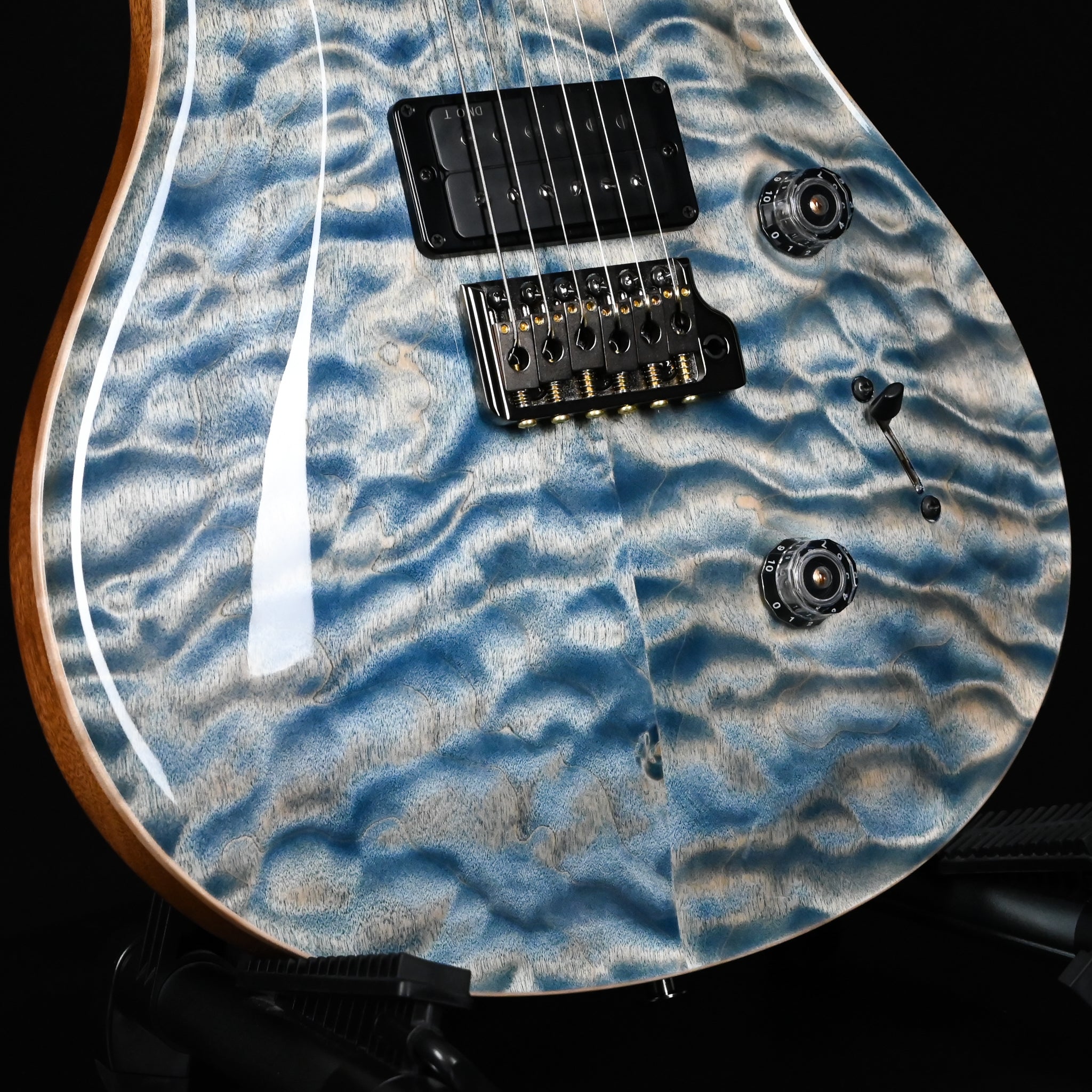 PRS Custom 24 w/ Artist Grade Quilt Maple Top- Faded Indigo 2026 (0427629)