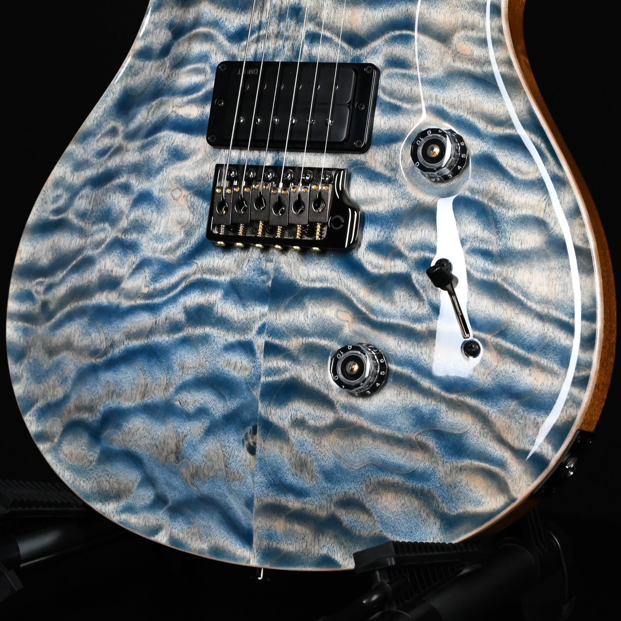 PRS Custom 24 w/ Artist Grade Quilt Maple Top- Faded Indigo 2026 (0427629)