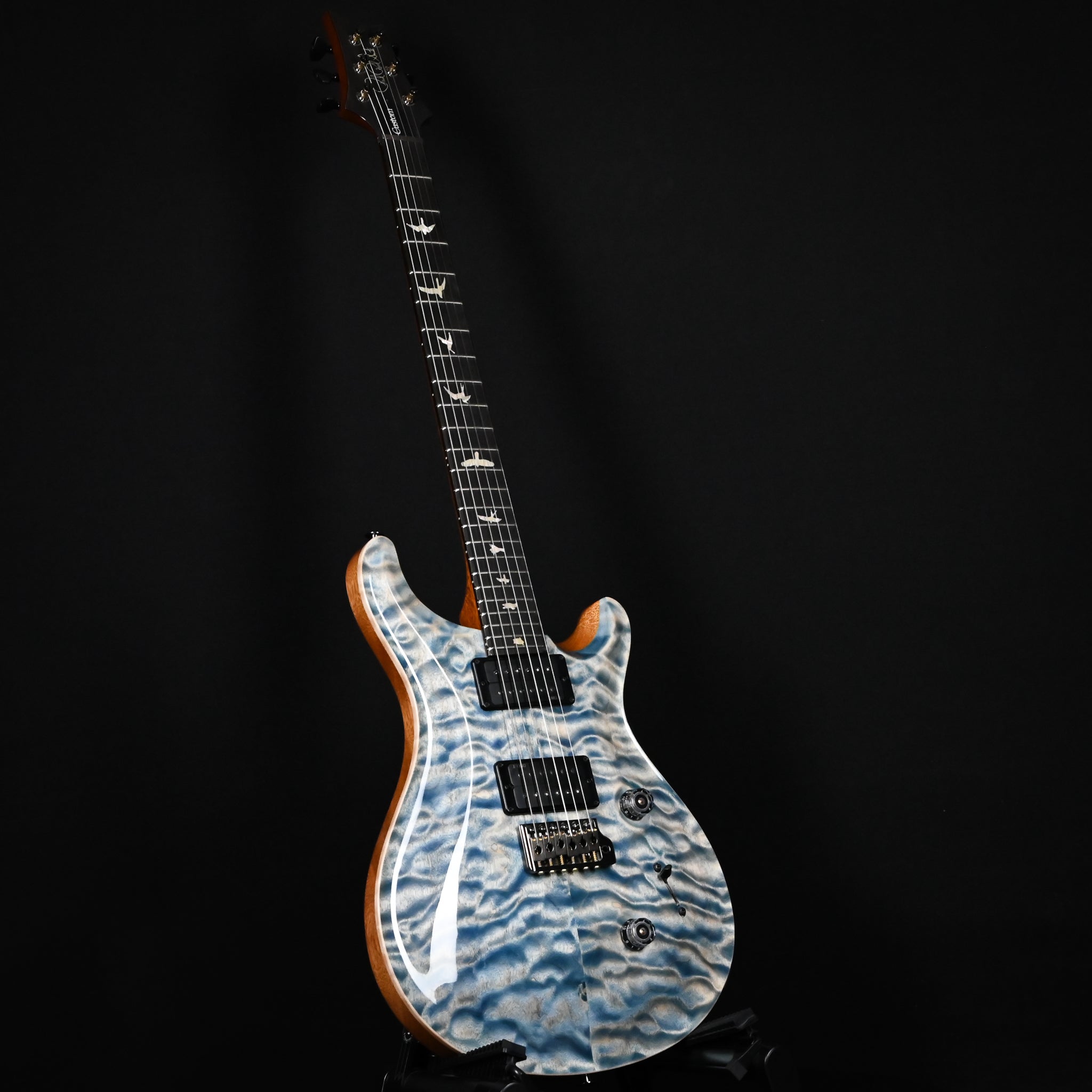 PRS Custom 24 w/ Artist Grade Quilt Maple Top- Faded Indigo 2026 (0427629)