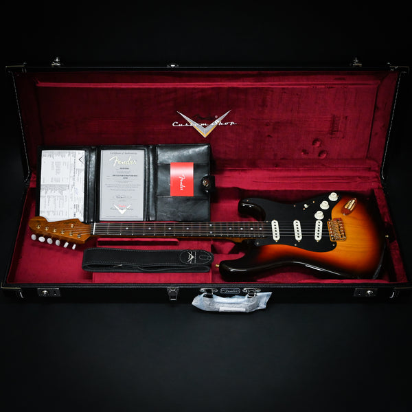 Fender Custom Shop American Custom Stratocaster NOS- Chocolate 3 Tone Sunburst 2024 (XN16745)