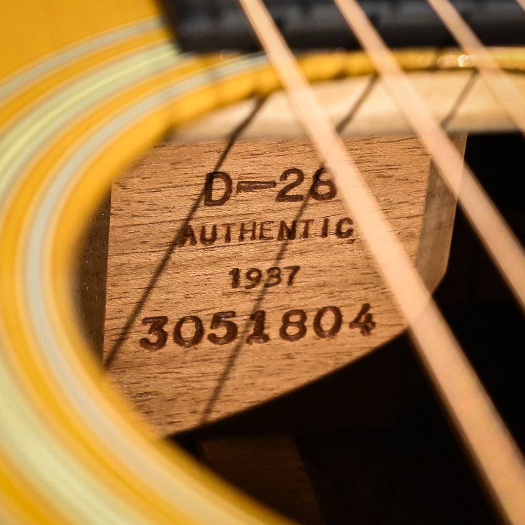 Martin D-28 Authentic 1937 Authentic Series, Authentic D-14 Fret, Acoustic 2026 (3051804)