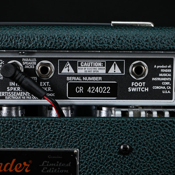Fender Limited Edition FSR 65 Deluxe Reverb Amplifier - British Racing Green (CR424022)