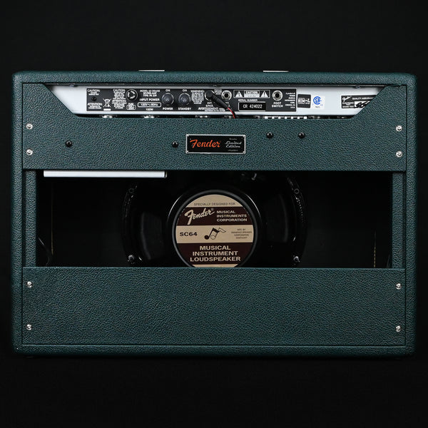 Fender Limited Edition FSR 65 Deluxe Reverb Amplifier - British Racing Green (CR424022)
