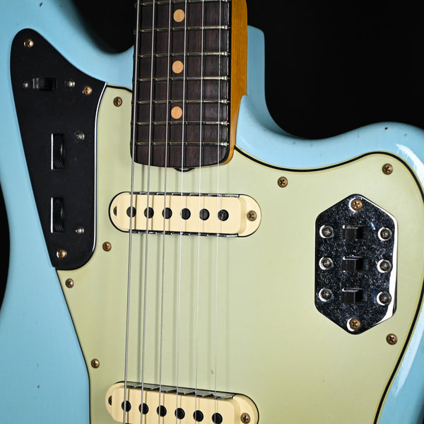 Fender Custom Shop Limited Edition '64 Jaguar Journeyman- Faded Aged Daphne Blue 2024 (CZ580149)