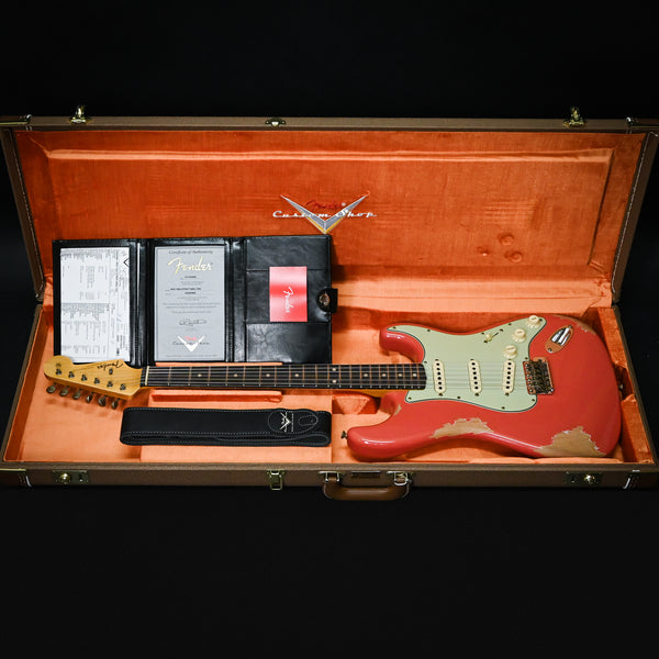 Fender Custom Shop Limited Edition 1962 Stratocaster w/ Handwound 60/63 Pickups, Heavy Relic- Tahitian Coral 2025 (CZ585908)