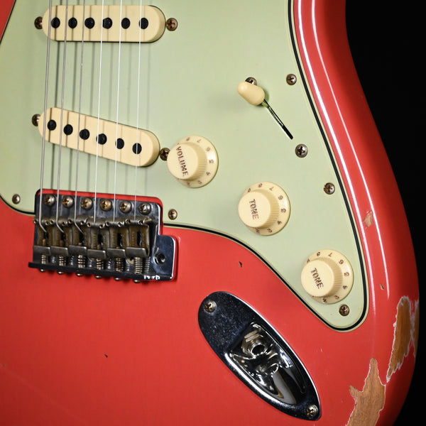Fender Custom Shop Limited Edition 1962 Stratocaster w/ Handwound 60/63 Pickups, Heavy Relic- Tahitian Coral 2025 (CZ585908)