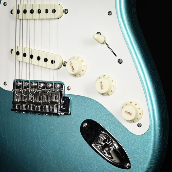 Fender Custom Shop Limited Edition Roasted Pine Stratocaster Deluxe Closet Classic- Aged Teal Green Metallic 2024 (CZ581532)