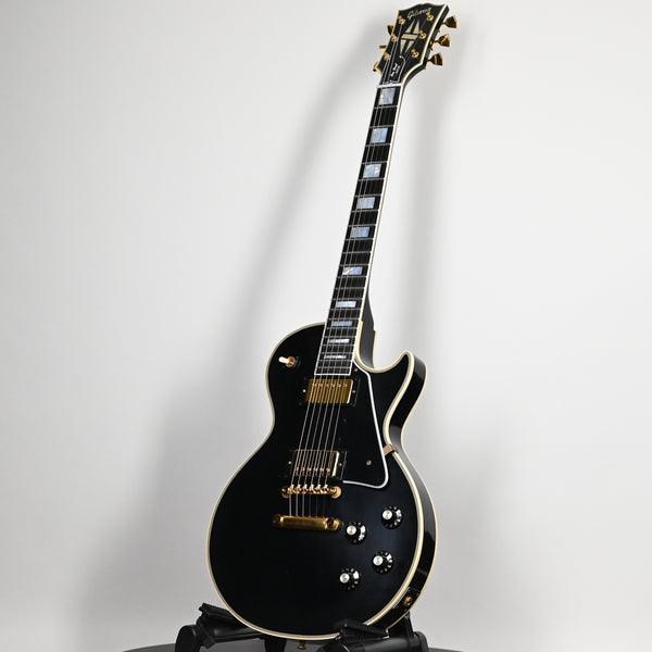 Gibson Custom 1968 Les Paul Custom Reissue w/ Gold Hardware Murphy Lab Ultra Light Aged- Ebony 2026 (603748)