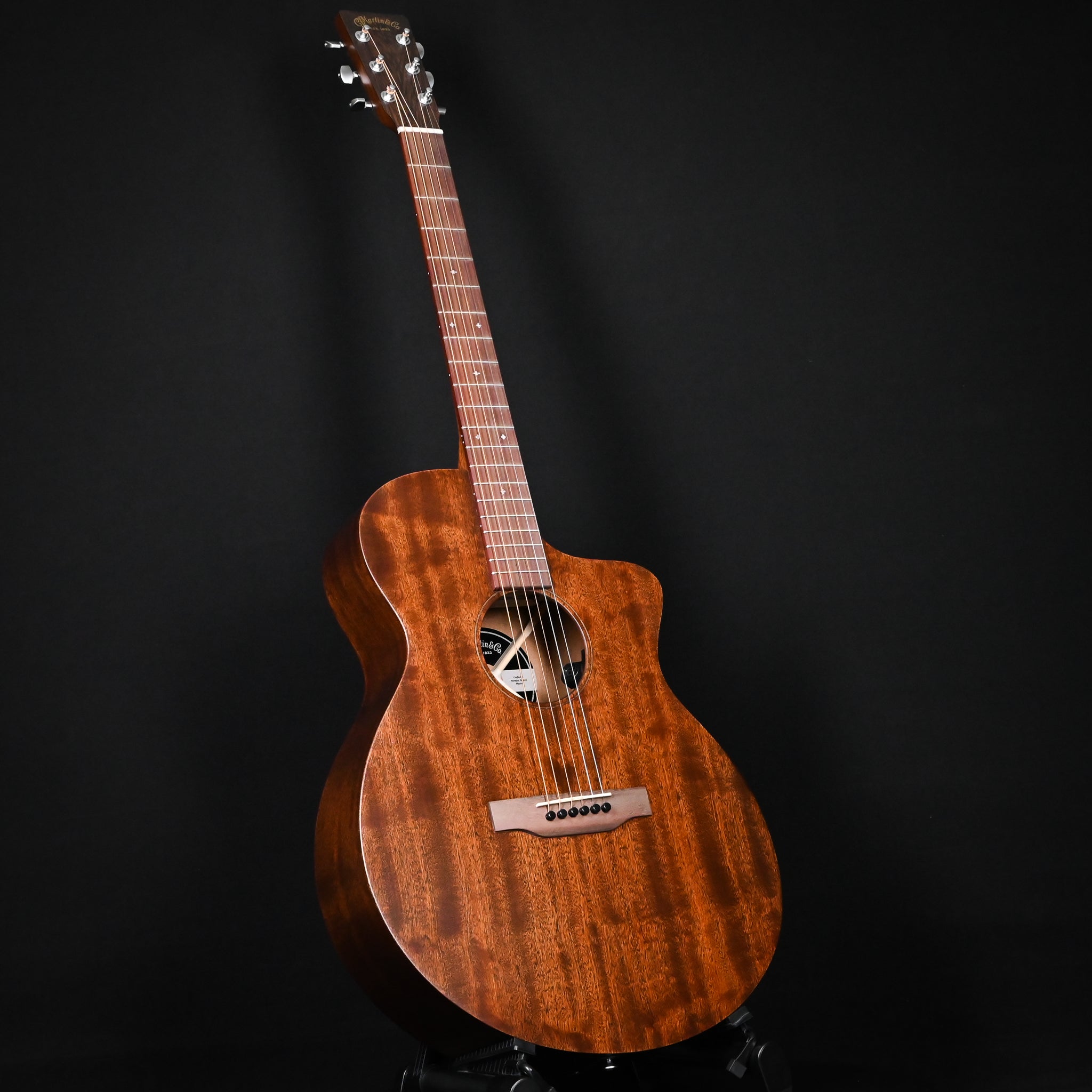 Martin SC-10E Modern Sapele Road Series, S-13 Fret Cutaway, Acoustic/ Electric 2026 (3090175)