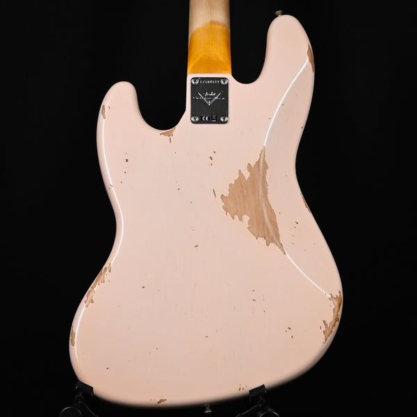 Fender Custom Shop '61 Jazz Bass Heavy Relic- Super Faded Aged Shell Pink 2025 (CZ584519)