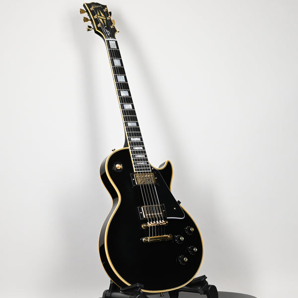Gibson Custom 1968 Les Paul Custom Reissue Gloss w/ Gold Hardware- Ebony 2026 (603058)