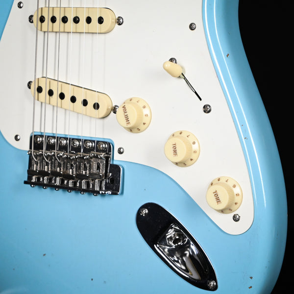 Fender Custom Shop Limited Edition '58 Stratocaster Journeyman/Closet Classic- Aged Daphne Blue 2024 (CZ579351)