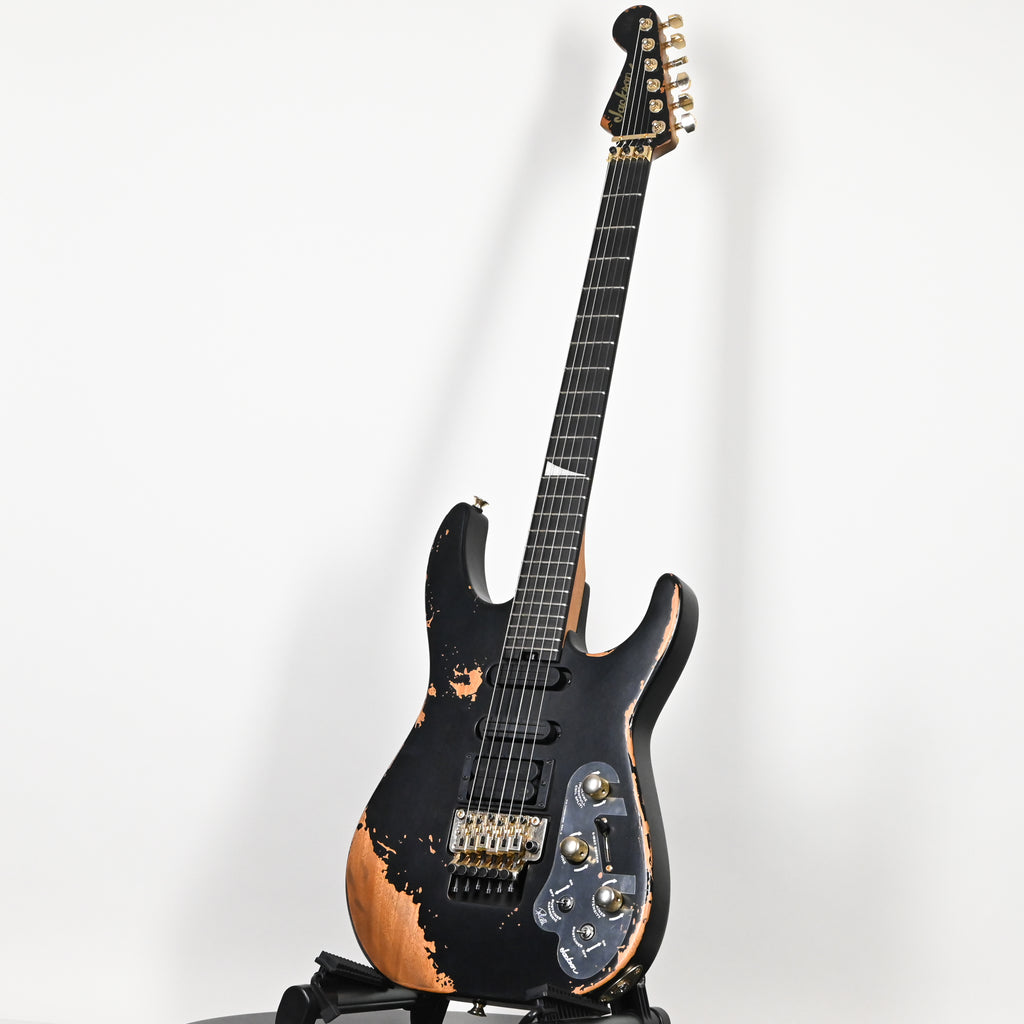Jackson Pro Series Signature Phil Collen PC1-E Electric Guitar- Worn Black 2026 (MXJ27711)