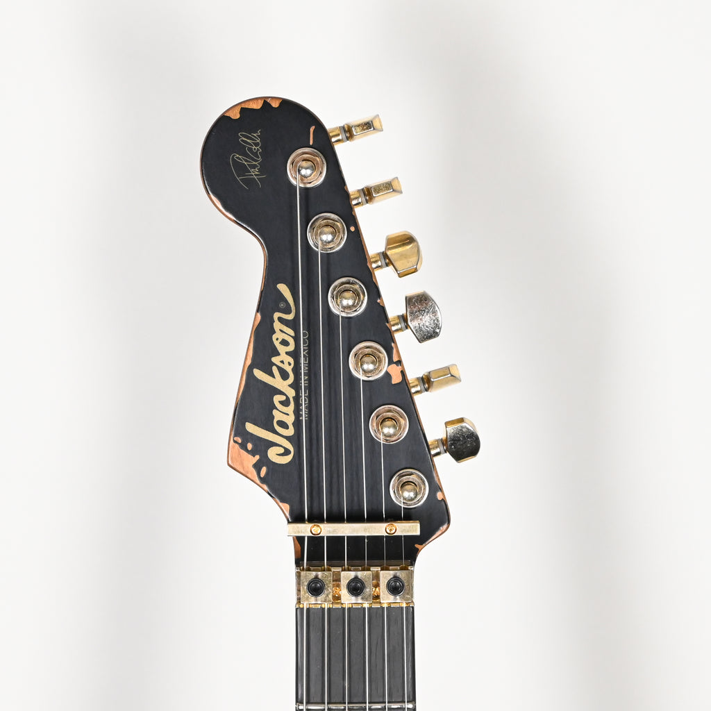Jackson Pro Series Signature Phil Collen PC1-E Electric Guitar- Worn Black 2026 (MXJ27711)