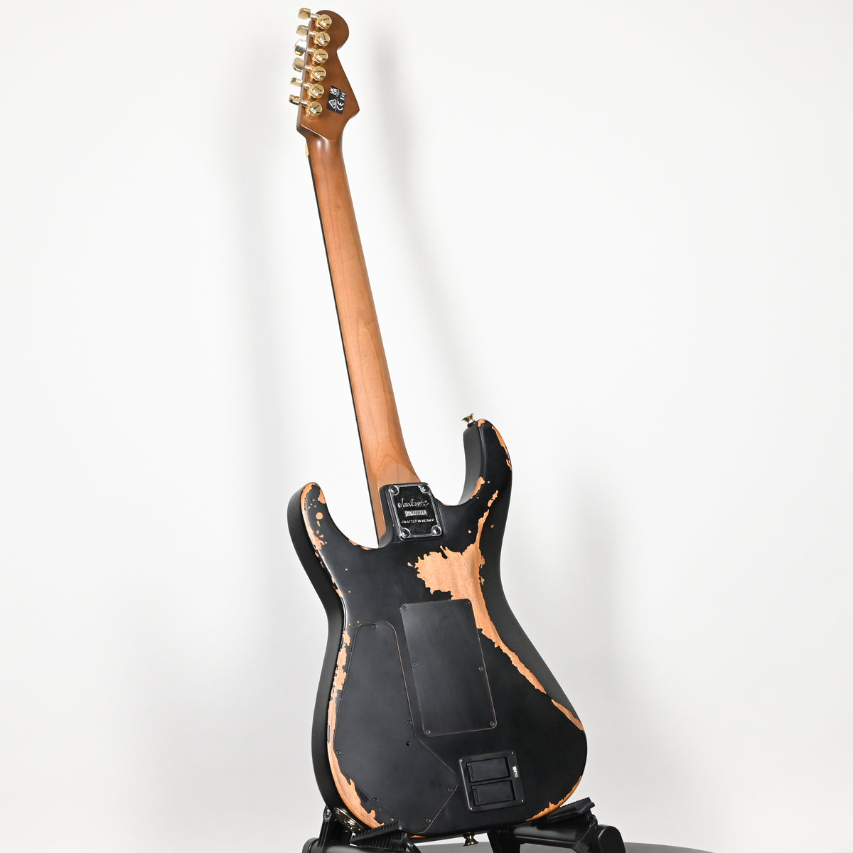 Jackson Pro Series Signature Phil Collen PC1-E Electric Guitar- Worn Black 2026 (MXJ27711)