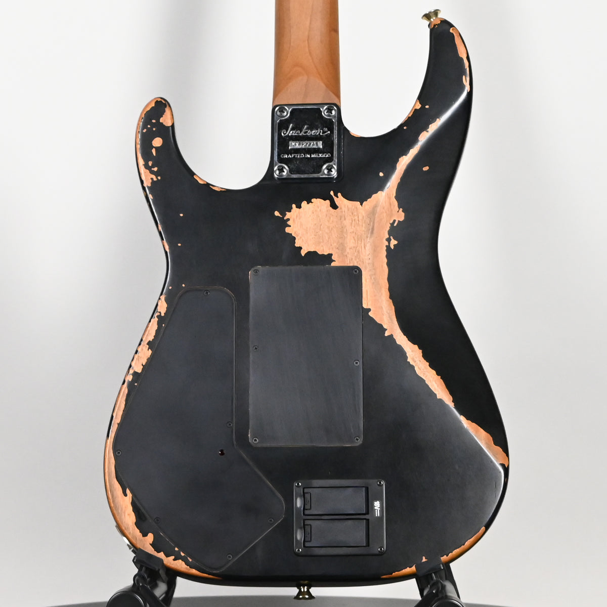 Jackson Pro Series Signature Phil Collen PC1-E Electric Guitar- Worn Black 2026 (MXJ27711)