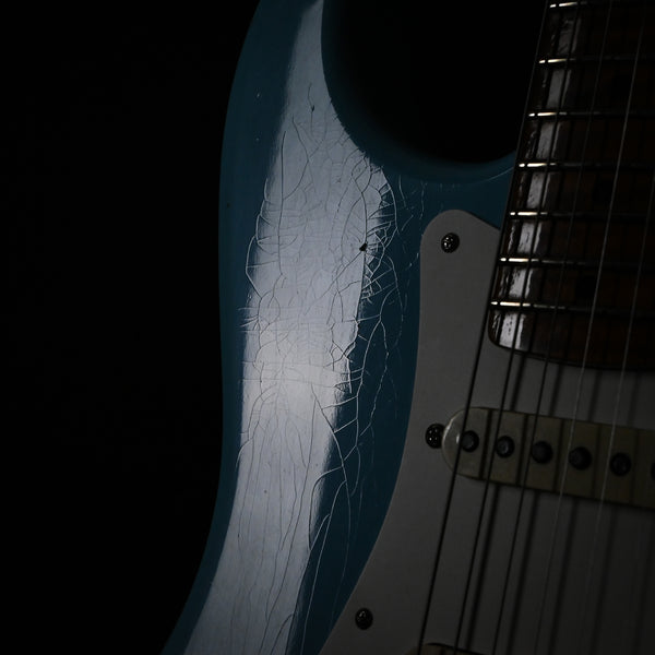 Fender Custom Shop Limited Edition '58 Stratocaster Journeyman/Closet Classic- Aged Daphne Blue 2024 (CZ579351)