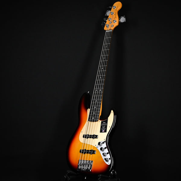 Fender American Ultra II Jazz Bass V w/ Ebony Fingerboard- Ultraburst 2024 (US24061648)