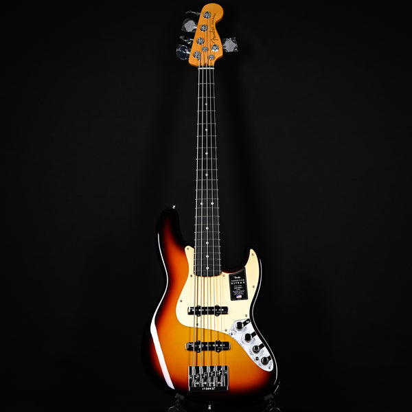 Fender American Ultra II Jazz Bass V w/ Ebony Fingerboard- Ultraburst 2024 (US24061648)