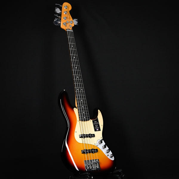 Fender American Ultra II Jazz Bass V w/ Ebony Fingerboard- Ultraburst 2024 (US24061648)