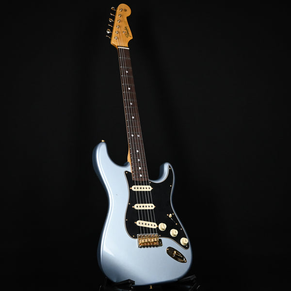 Fender Custom Shop Limited Edition '65 Dual Mag Stratocaster w/ Gold Hardware Journeyman/Closet Classic- Aged Blue Ice Metallic 2024 (CZ581291)