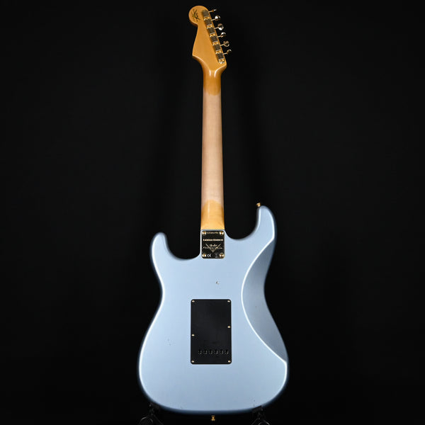 Fender Custom Shop Limited Edition '65 Dual Mag Stratocaster w/ Gold Hardware Journeyman/Closet Classic- Aged Blue Ice Metallic 2024 (CZ581291)