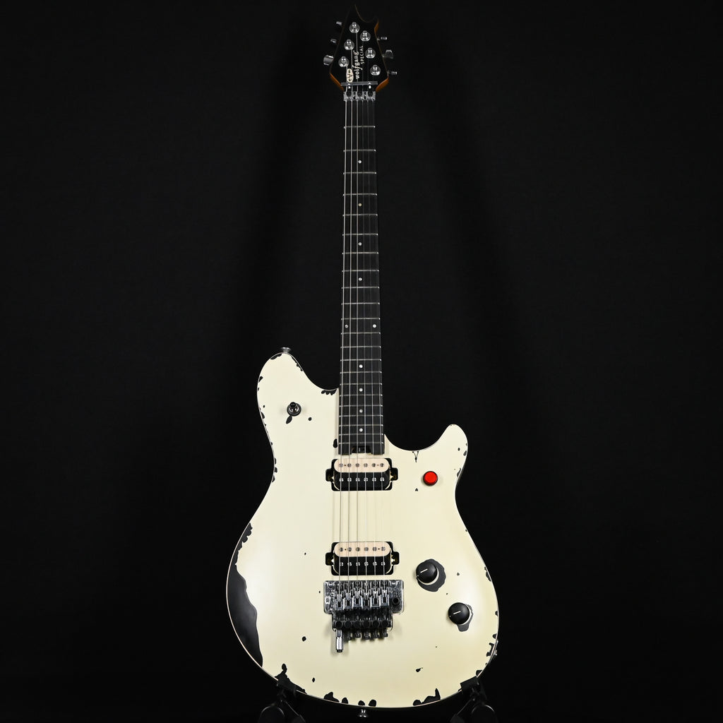 EVH Limited Edition Wolfgang Special Striped Series- Distressed Ivory (WG250142M)