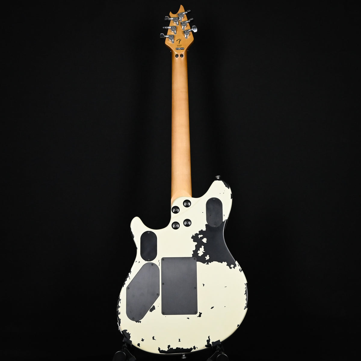 EVH Limited Edition Wolfgang Special Striped Series- Distressed Ivory (WG250142M)
