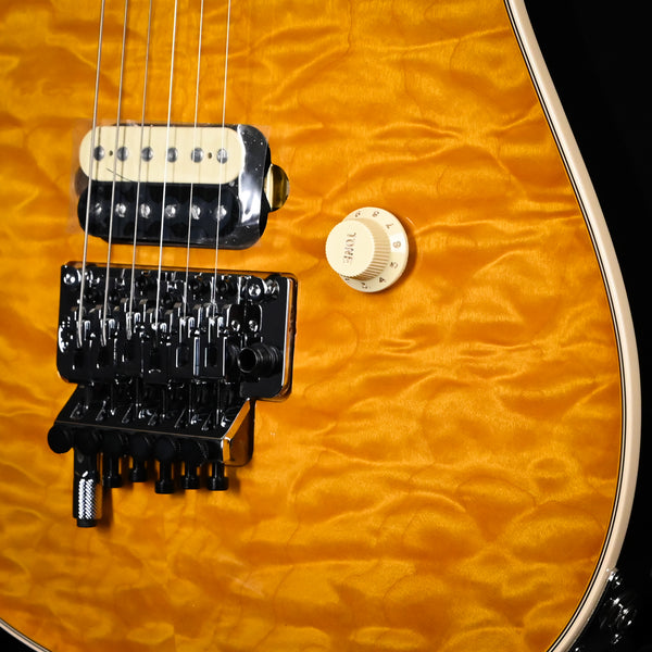 EVH Custom Shop Wolfgang HH NAMM 2025 Special Edition w/ Floyd Rose – Trans Amber 2025 (WG17555A)