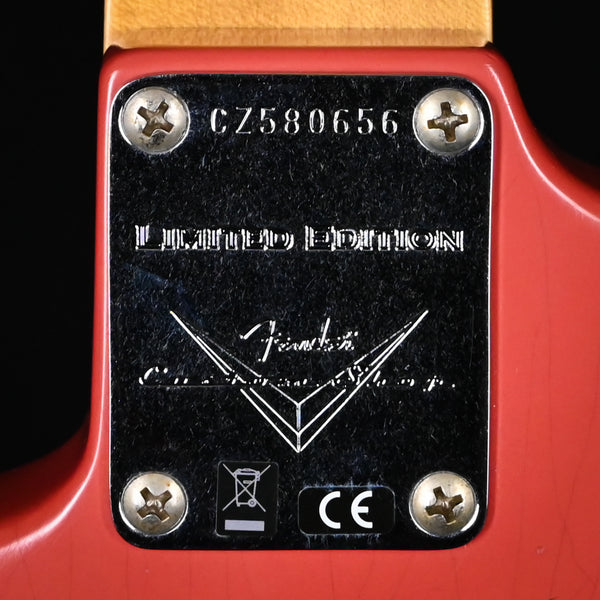 Fender Custom Shop Custom Shop Limited Edition 1962 Stratocaster w/ Handwound 60/63 Pickups, Heavy Relic- Tahitian Coral 2025 (CZ580656)