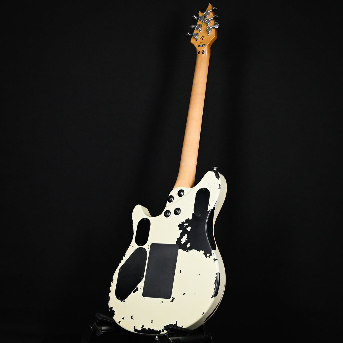 EVH Limited Edition Wolfgang Special Striped Series- Distressed Ivory (WG250142M)