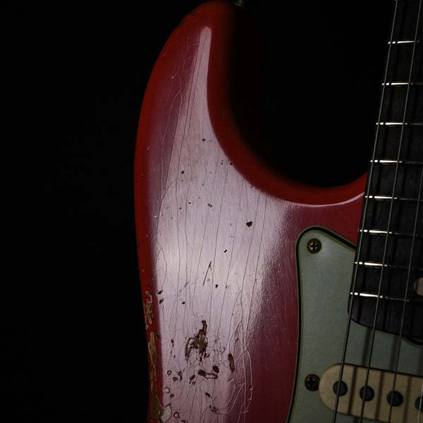 Fender Custom Shop Custom Shop Limited Edition 1962 Stratocaster w/ Handwound 60/63 Pickups, Heavy Relic- Tahitian Coral 2025 (CZ580656)