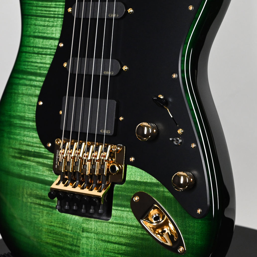 Suhr Classic S Studio Limited Edition- Trans Green Burst 2026 (94275)