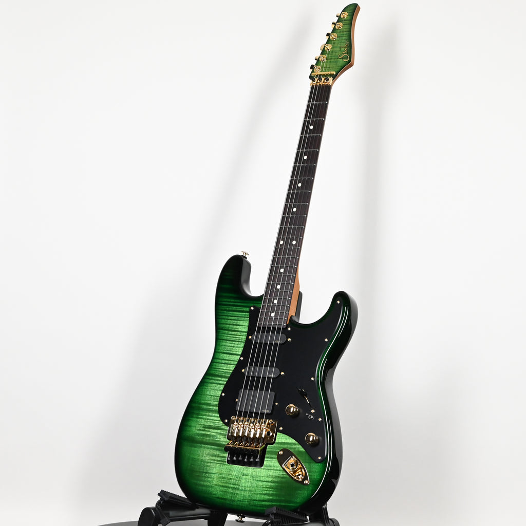 Suhr Classic S Studio Limited Edition- Trans Green Burst 2026 (94275)