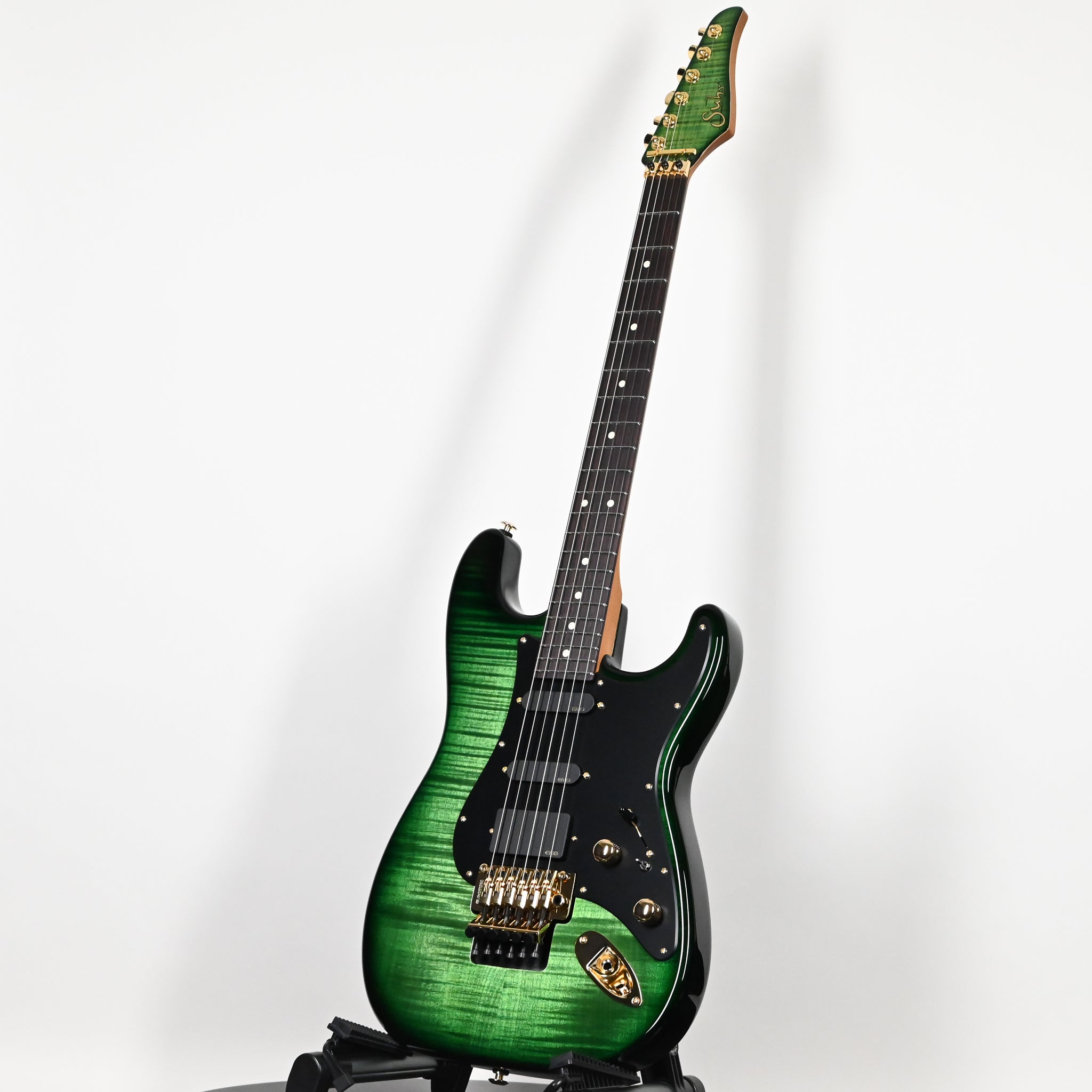 Suhr Classic S Studio Limited Edition- Trans Green Burst 2026 (94275)