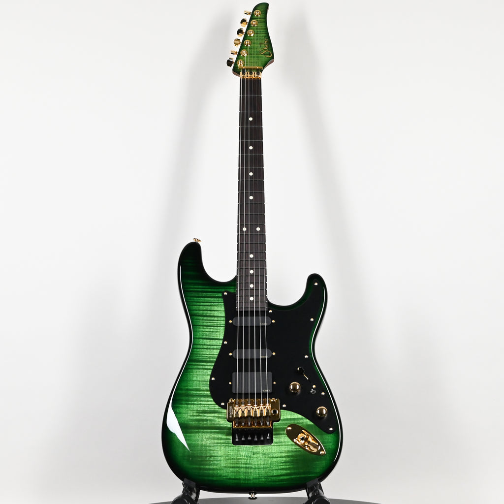 Suhr Classic S Studio Limited Edition- Trans Green Burst 2026 (94275)