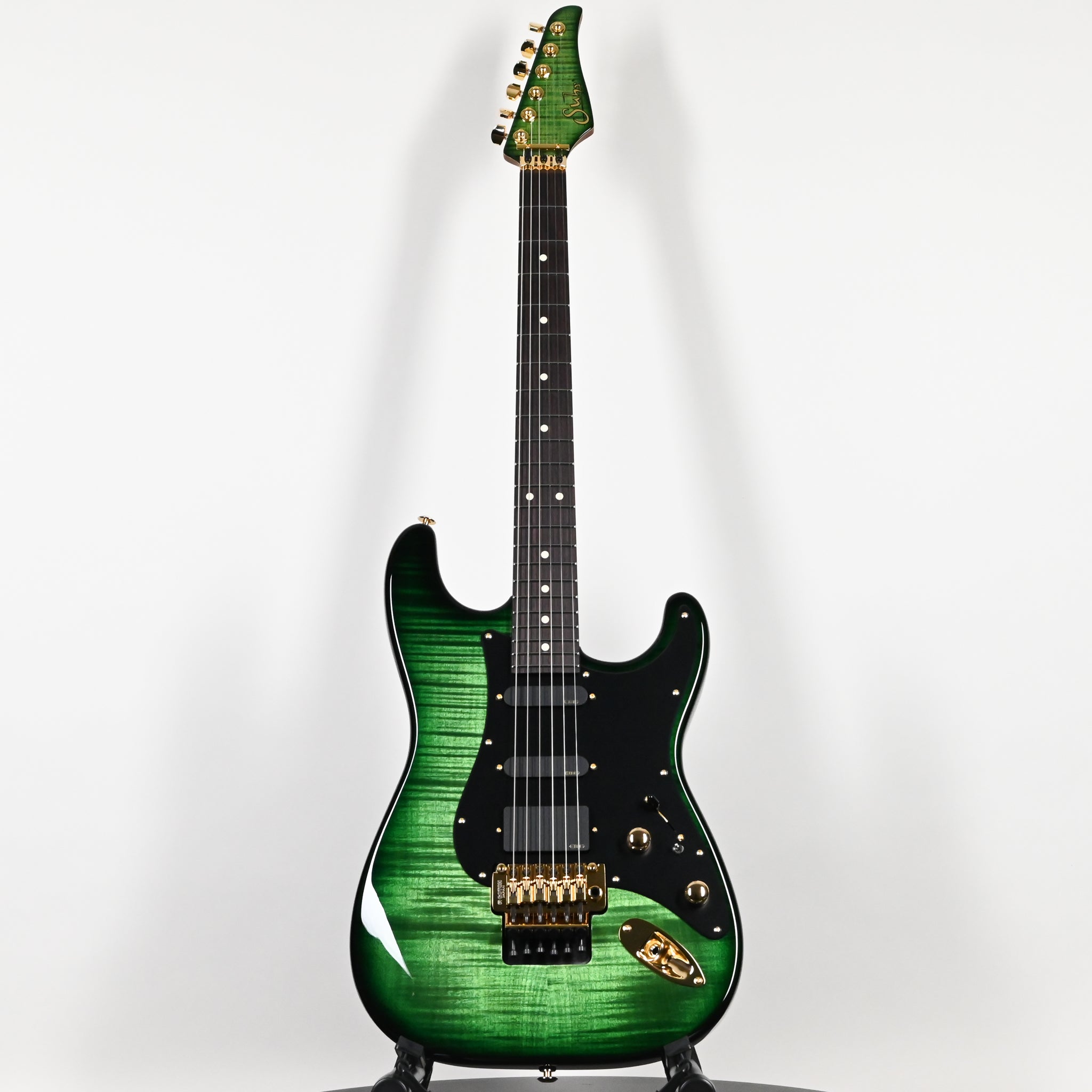Suhr Classic S Studio Limited Edition- Trans Green Burst 2026 (94275)