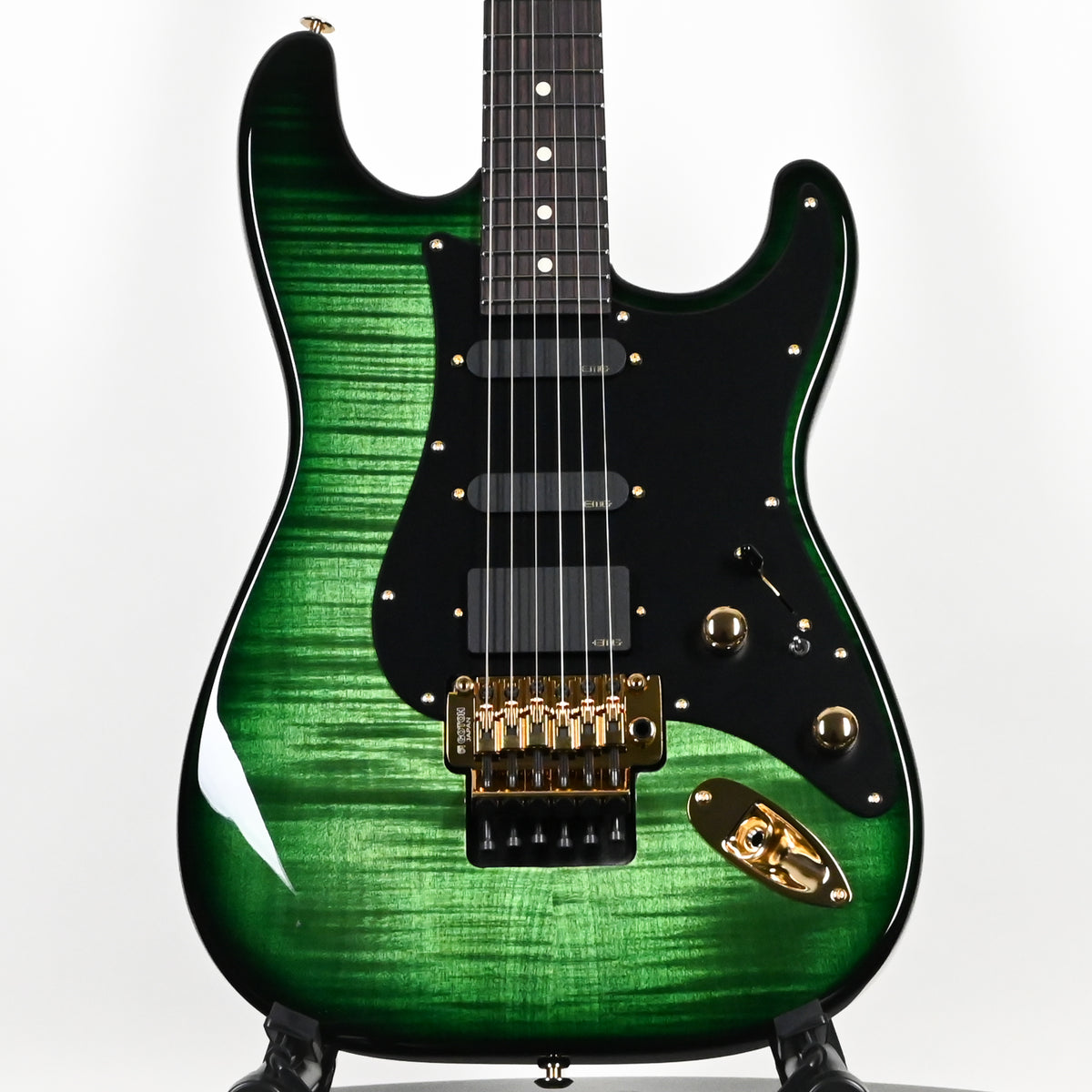 Suhr Classic S Studio Limited Edition- Trans Green Burst 2026 (94275)