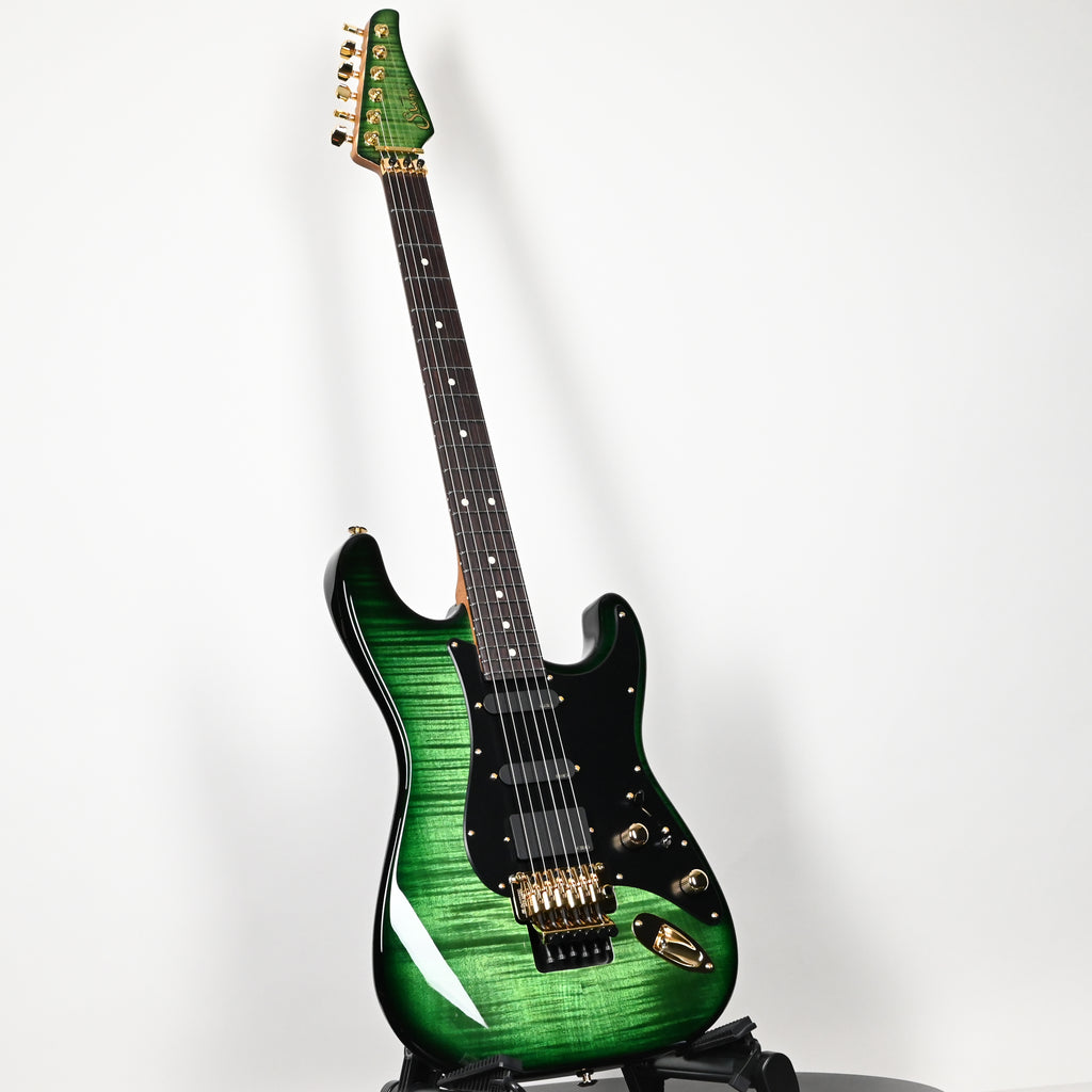 Suhr Classic S Studio Limited Edition- Trans Green Burst 2026 (94275)