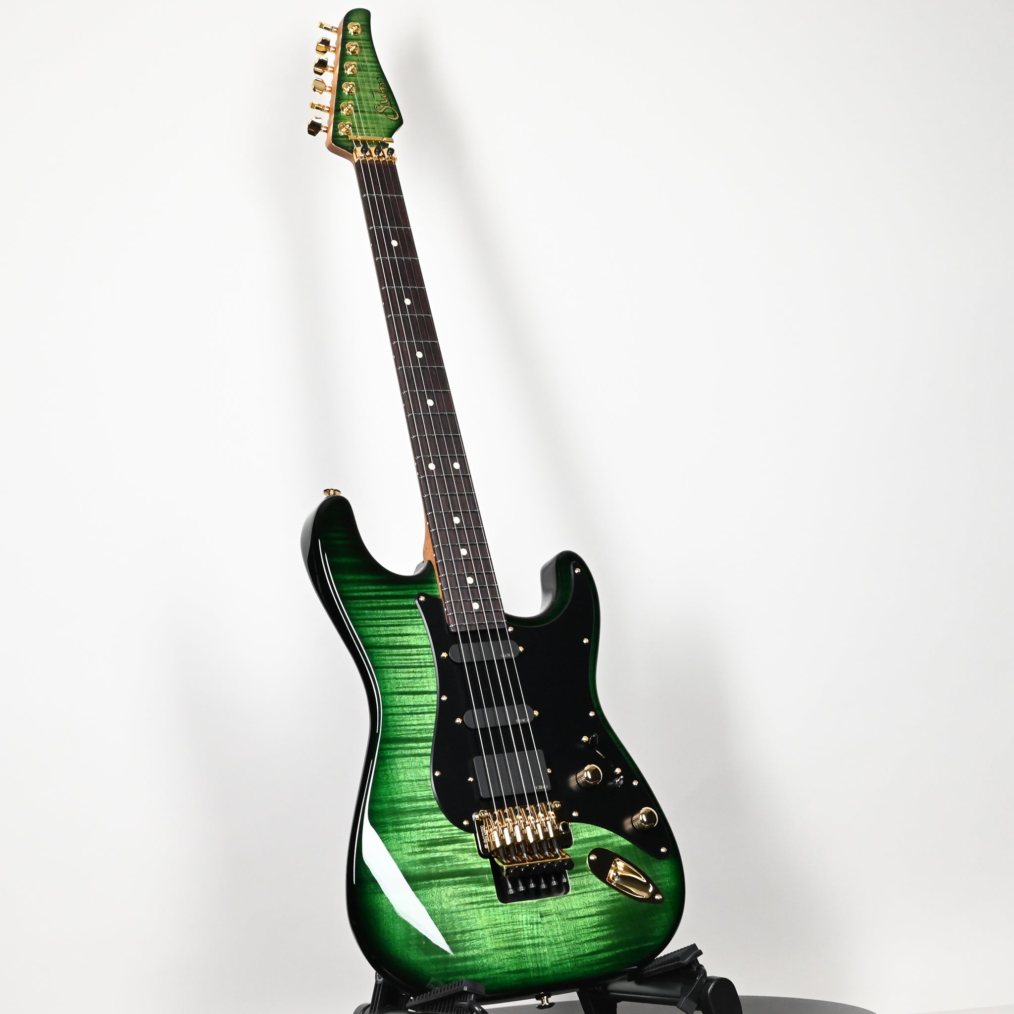 Suhr Classic S Studio Limited Edition- Trans Green Burst 2026 (94275)