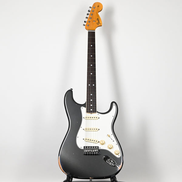 Fender Custom Shop '67 Stratocaster Relic w/ Closet Classic Hardware- Aged Charcoal Frost Metallic 2025 (CZ585857)
