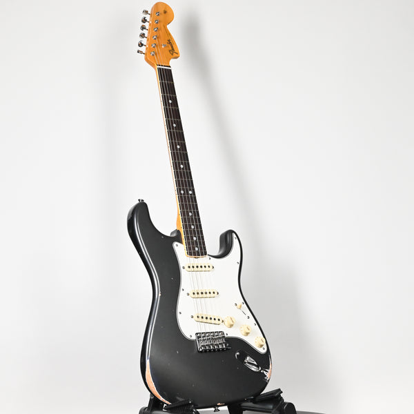 Fender Custom Shop '67 Stratocaster Relic w/ Closet Classic Hardware- Aged Charcoal Frost Metallic 2025 (CZ585857)