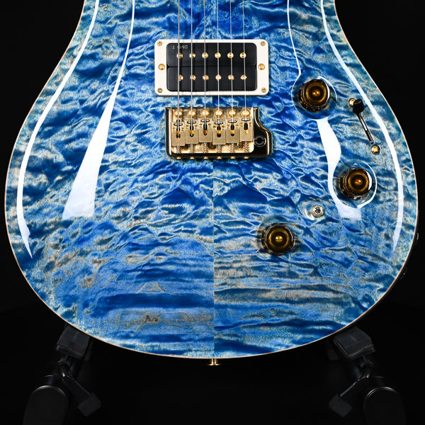 PRS Custom 24 Piezo Wood Library w/ 10-Top, Brazilian Rosewood, & DMO Pickups- Faded Blue Jean 2025 (0409887)