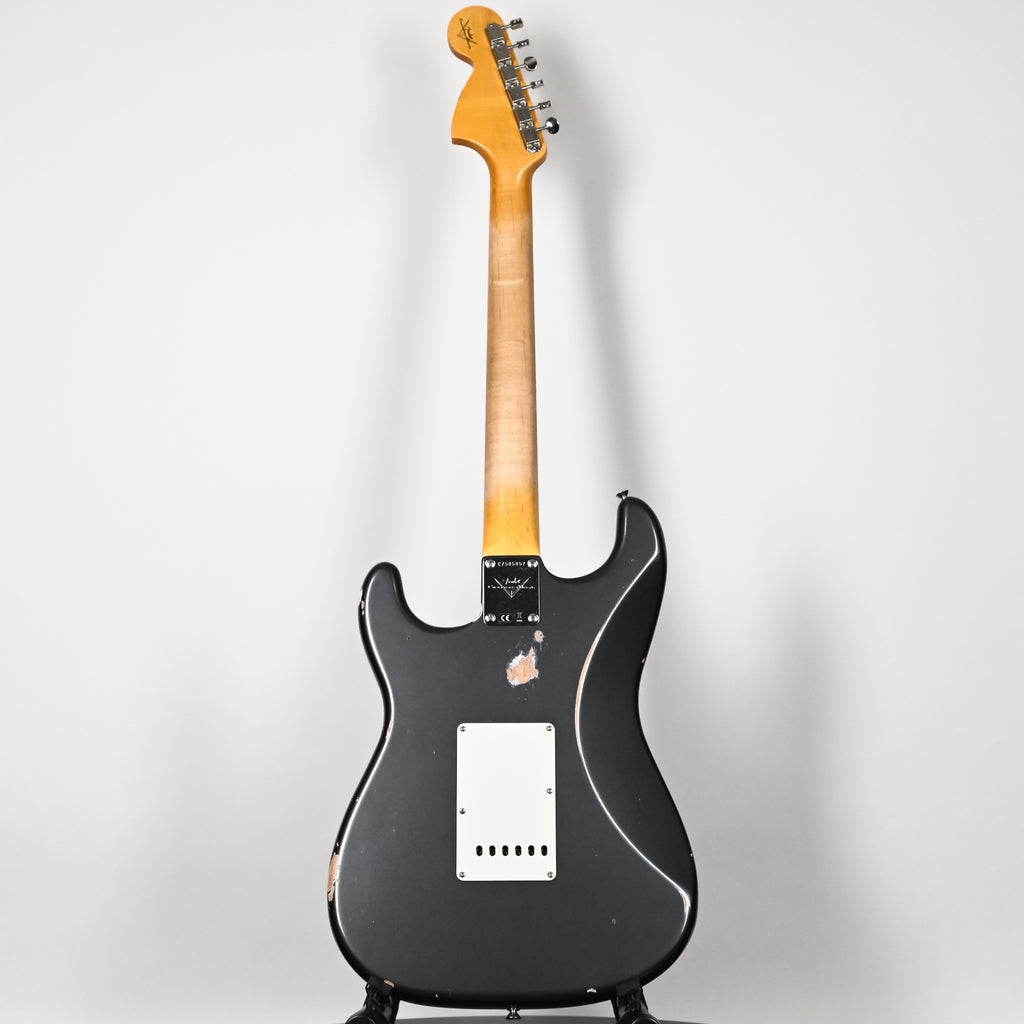 Fender Custom Shop '67 Stratocaster Relic w/ Closet Classic Hardware- Aged Charcoal Frost Metallic 2025 (CZ585857)