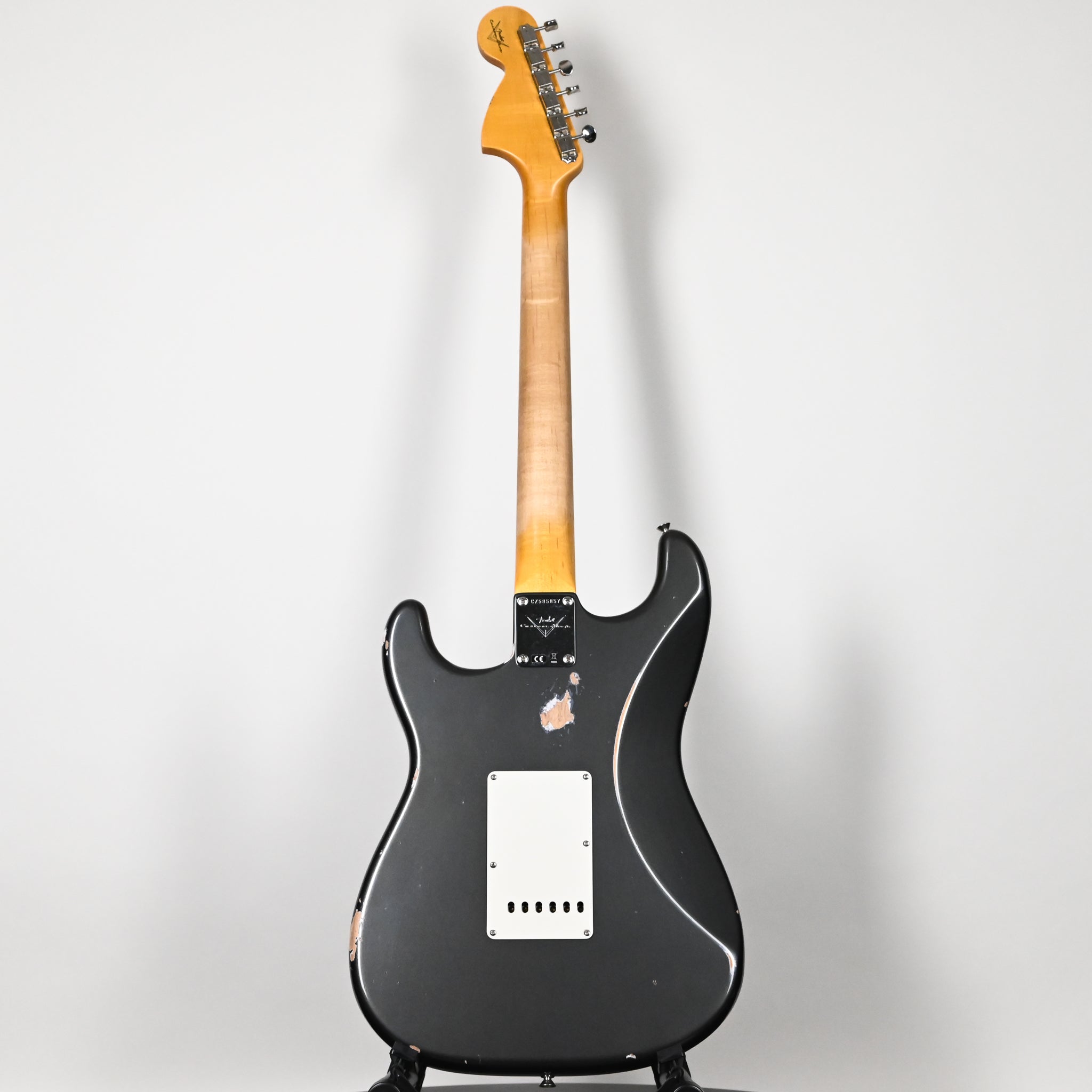 Fender Custom Shop '67 Stratocaster Relic w/ Closet Classic Hardware- Aged Charcoal Frost Metallic 2025 (CZ585857)