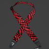 Fender Wavy Checkerboard Polyester Strap - Red