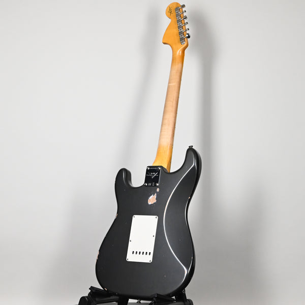 Fender Custom Shop '67 Stratocaster Relic w/ Closet Classic Hardware- Aged Charcoal Frost Metallic 2025 (CZ585857)