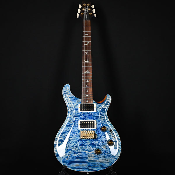 PRS Custom 24 Piezo Wood Library w/ 10-Top, Brazilian Rosewood, & DMO Pickups- Faded Blue Jean 2025 (0409887)