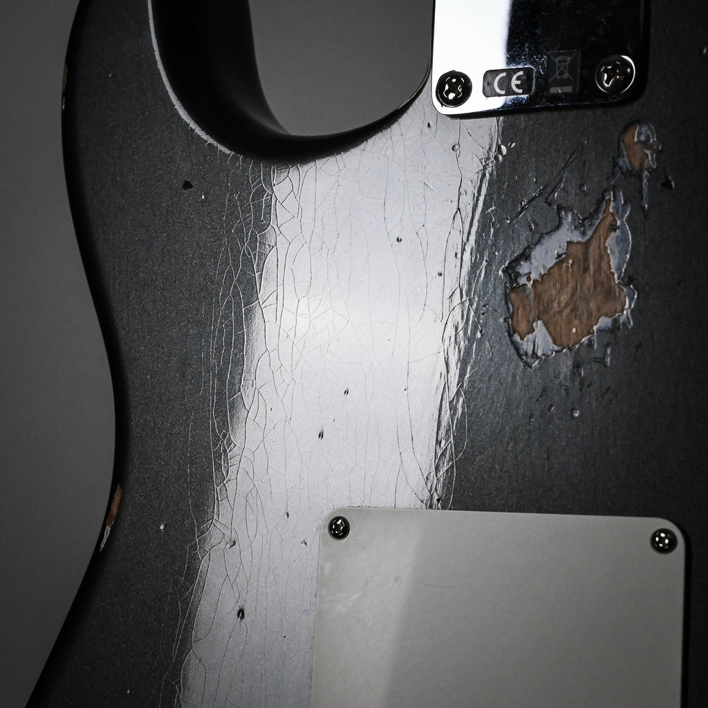 Fender Custom Shop '67 Stratocaster Relic w/ Closet Classic Hardware- Aged Charcoal Frost Metallic 2025 (CZ585857)